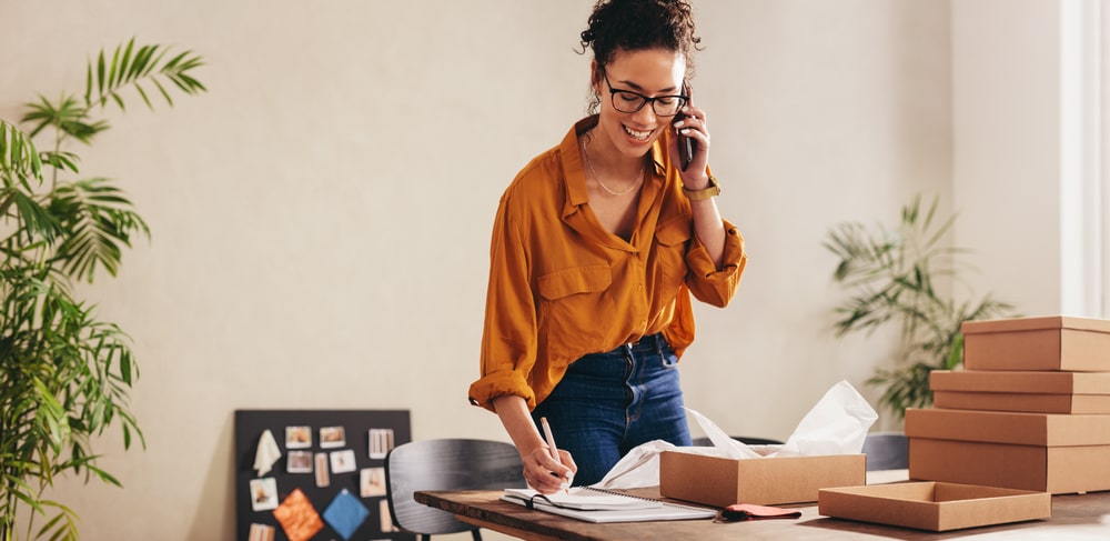 mulher empreendedora para ilustrar conteúdo sobre cursos de MBA para microempreendedores