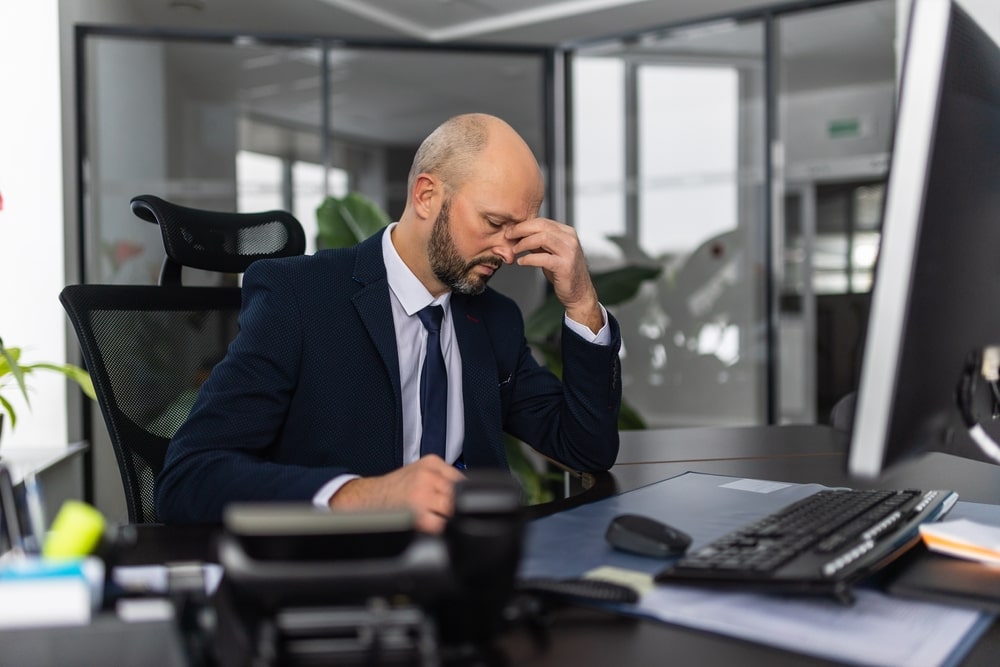 problemas no trabalho