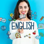 destaque para a palavra english para ilustrar texto sobre entrevista em inglês