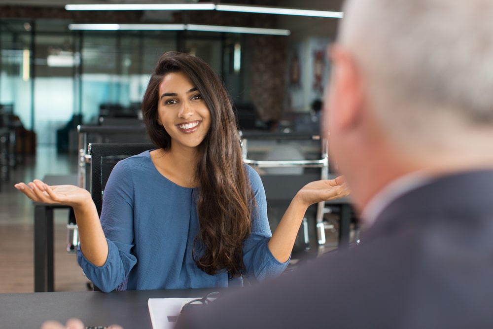 Fiz a entrevista de emprego, e agora