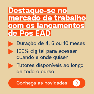 novos cursos de pós-graduação EAD