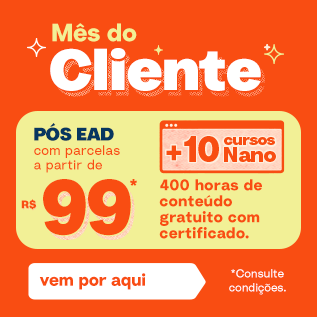 mês do cliente com parcelas a partir de R$ 99